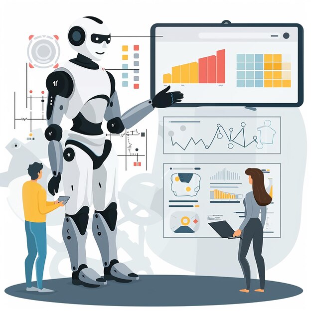 Cutting-edge AI development workspace featuring modern technology infrastructure